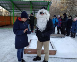 Новогодний праздник со скаутами клуба «Журавленок»